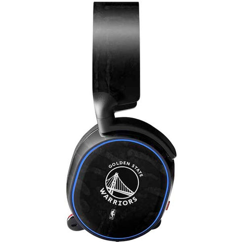 NBA Golden State Warriors Black Animal Print SteelSeries Arctis 3 Skin